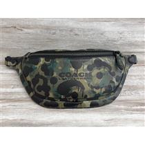 COACH Coach League Belt Bag With Camo Print In Multicolor Leather